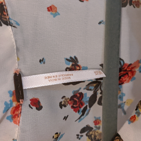 Free People Over sized Floral Tunic - Picture 4 of 6